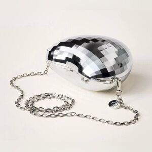 Kate Spade New York x Target Silver Heart Crossbody Bag NWT sold out limited